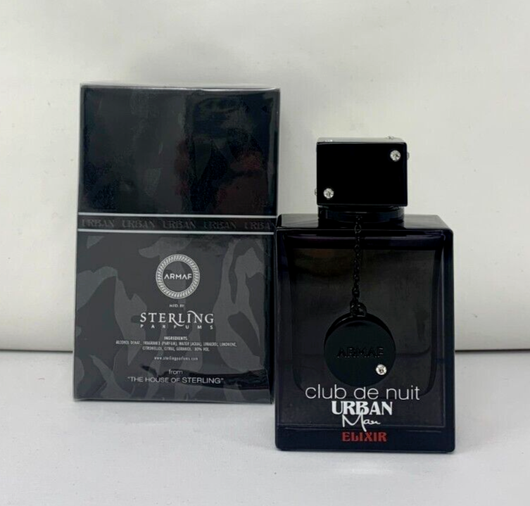 Armaf Club De Nuit Urban Man ELIXIR 3.6 fl oz Eau de Parfum | Factory Sealed