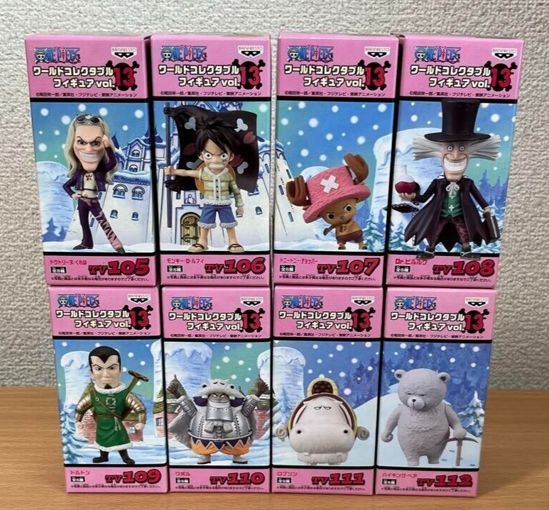 ONE PIECE WCF World Collectable Figure vol.13 Complete Set