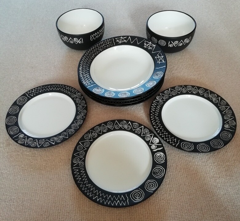 Collectable Habitat Scraffito crockery in Chiddingfold, Surrey Gumtree