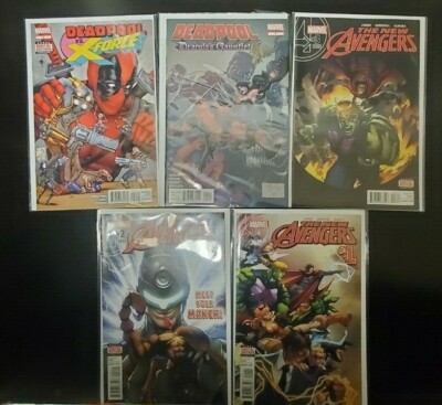 5PC MARVEL MISC LOT (9.0) 2019