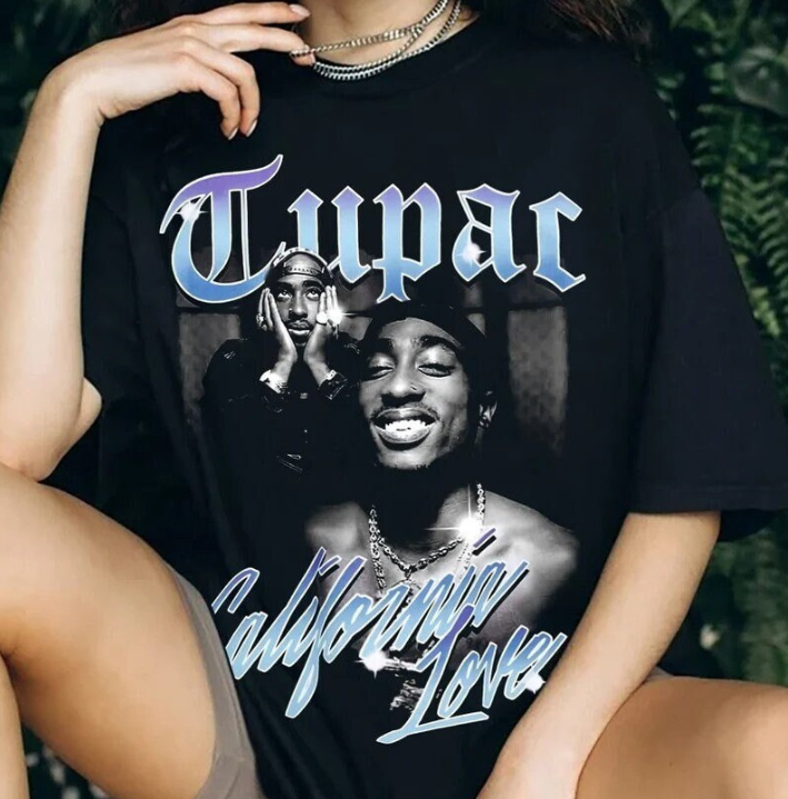 2Pac Shirt Tupac Shakur Graphic Unisex T-Shirt Rapper Hip 2Pac Shirt Tupac Shakur Graphic Unisex T-Shirt Rapper Hip