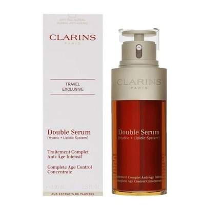 Clarlns Double Serum Complete Age-Defying Concentrate 100ml Brand New & Sealed