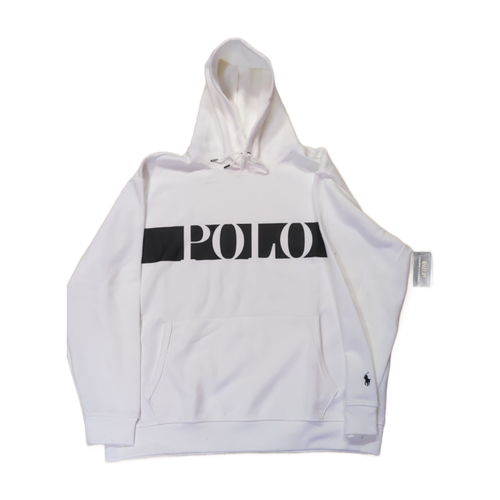Polo Ralph Lauren Men's White Big & Tall Box Logo Hoodie