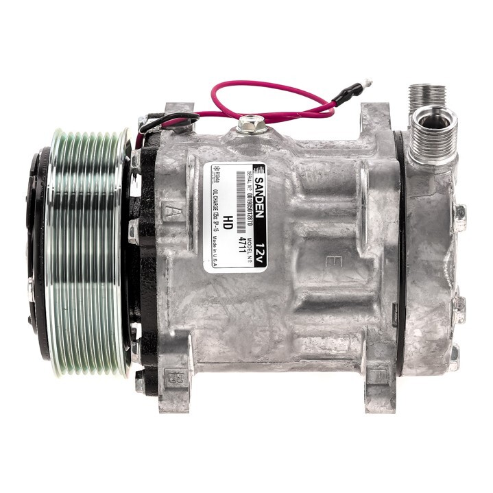 New OEM A/C Compressor for Kenworth / CASE / New Holland / Freightliner.. - 4711 - Picture 2 of 11