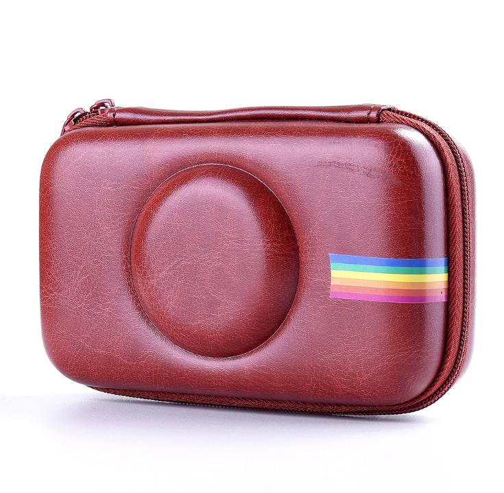 Red Hard Case Travel Carrying Storage Bag for Polaroid Snap Touch Instant Camera