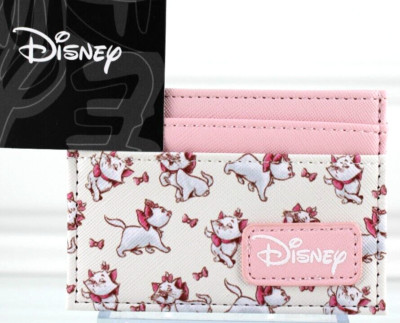 Disney The Aristocats Marie Allover Print Cardholder Faux Leather Bioworld New