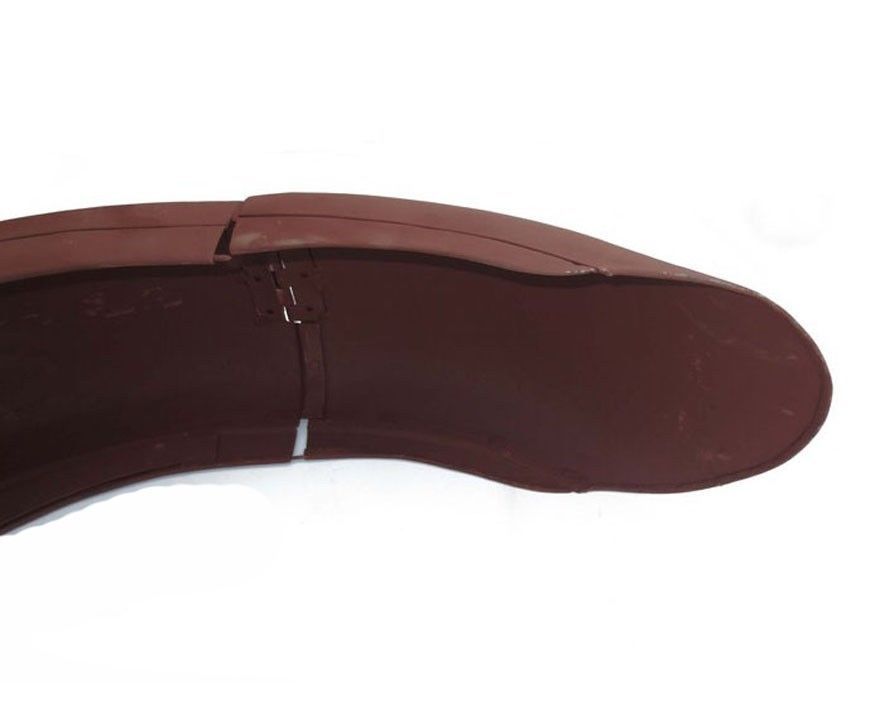 For Norton Es2 1952 Front & Rear Mudguards Bare Metal With Fitting Stays 
