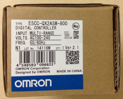 New Original Omron E5CC-QX2ASM-800 E5CCQX2ASM800 Digital Temperature Controller