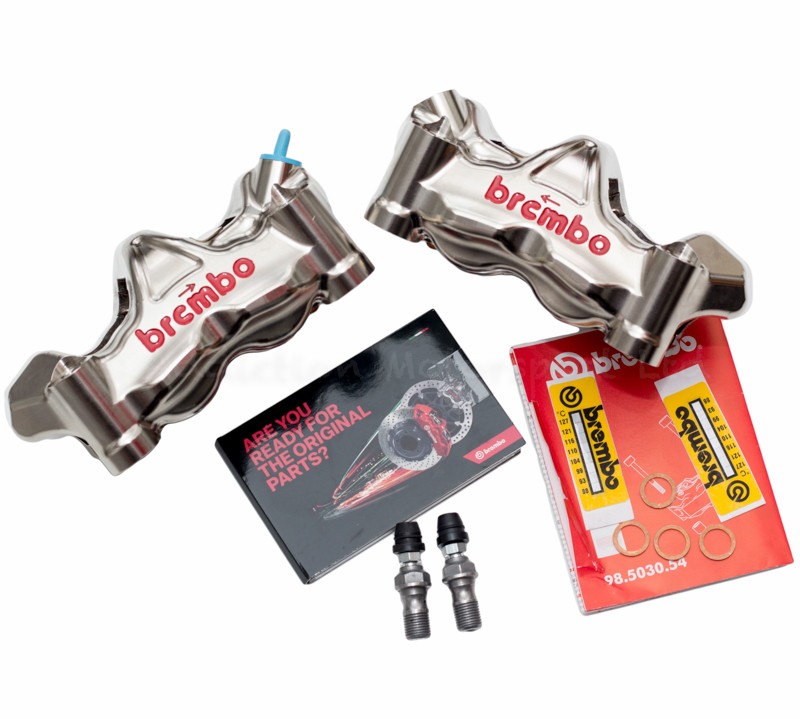 Brembo GP4RX Front Brake Calipers 100mm for Ducati 1098, S, R Bayliss
