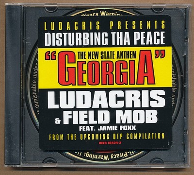 Ludacris & Field Mob - Georgia RARE promo radio only CD single '05