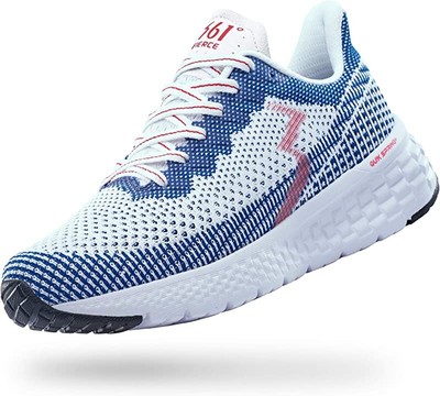 

Женские кроссовки для бега 361 Degrees Fierce, белый/морской синий, 10 B(M) США, White/nautical blue
