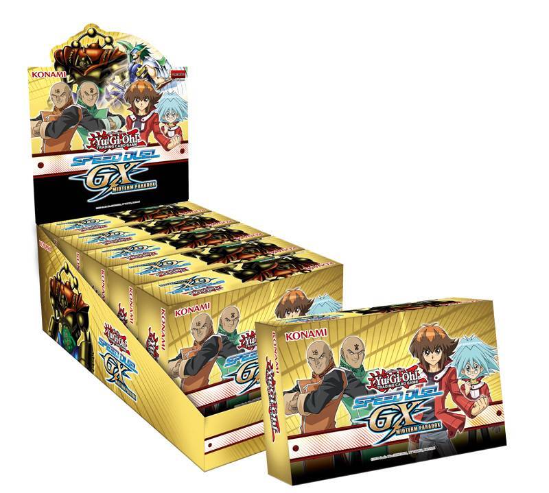 Speed Duel GX Midterm Paradox Mini 6-Box Герметичный дисплей YuGiOh НОВАЯ ПРЕДПРОДАЖА