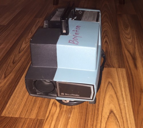 Vintage Bell & Howell 747A Autoload Slide/Film Projector *Tested Working*