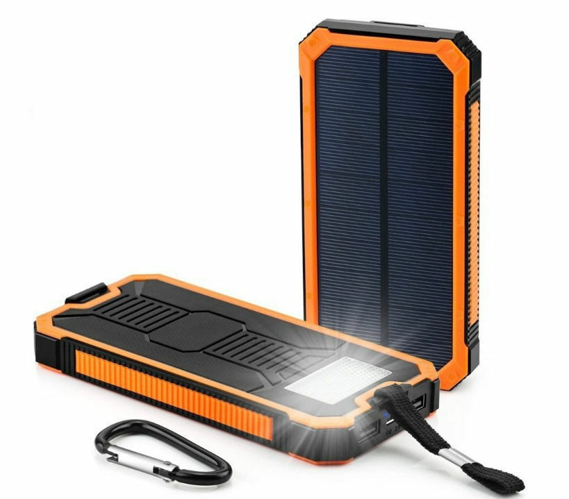 2022 Super 5000000mAh USB Portable Charger Solar Power Bank For Cell Phone 
