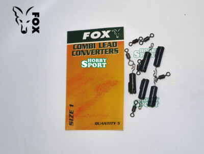 FOX COMBI LEAD CONVERTER SIZ 1 CARPFISHING