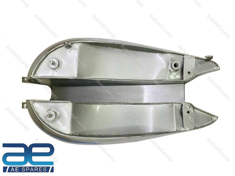 For BSA ZB32 Gold Star Blue & Silver Painted Chrome Petrol Fuel Gas Tank1950  
