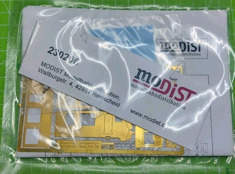 Modist 230206 Bausatz Steuerwagen Bybdzf482.1 / Dbag / Verkehrsrot