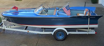 1959 CHRIS CRAFT 19' SILVER ARROW RESTORED, RARE & BEAUTIFUL CLASSIC BOAT!
