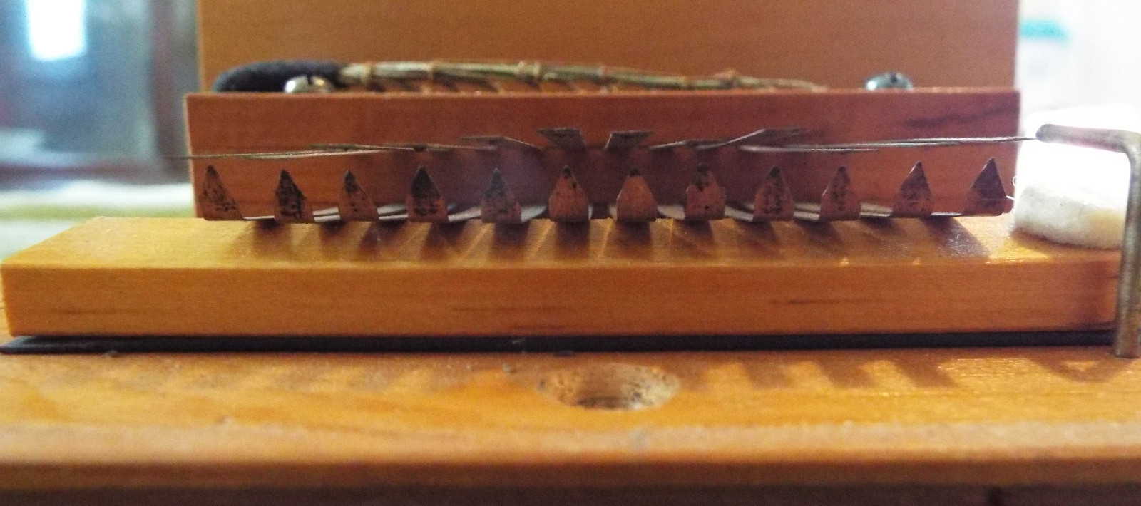 12 Note Pipe Organ Electro-pneumatic Offset Windchest Relay Switch ca. 1950