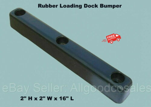 Rubber Loading Dock Bumper 16" Long  Warehouse Trailer Truck Wall Protection