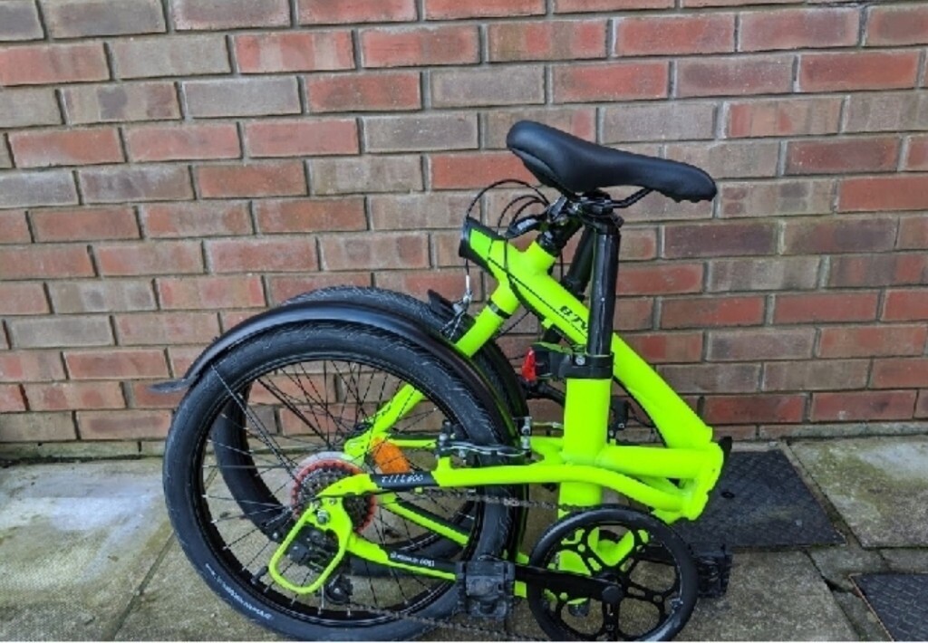 tilt 500 20in 7sp folding bike