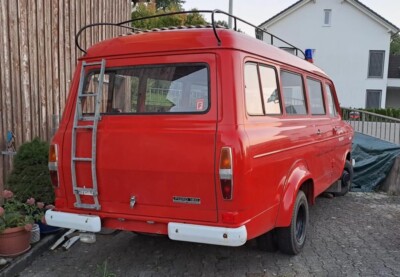 1972 Ford transit MK1 ex Swiss Fire Service genuine 10000 miles!