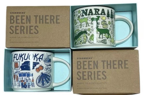 Starbucks Coffee - いろはす NARA FUKUOKA Japan Starbucks coffee Cup Mug 14oz Been There