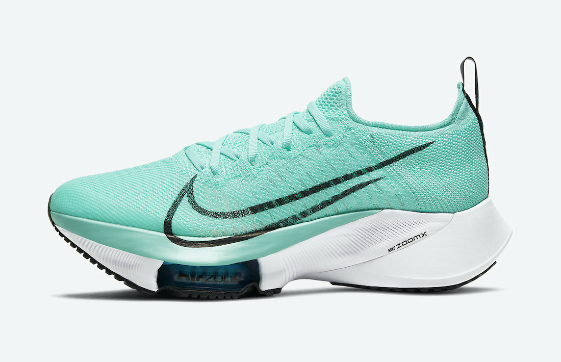 

Женские кроссовки Nike Air Zoom Tempo Next% FK, размер 6, бирюзовые CI9924-300, Turqoise, Nike Air Zoom Tempo