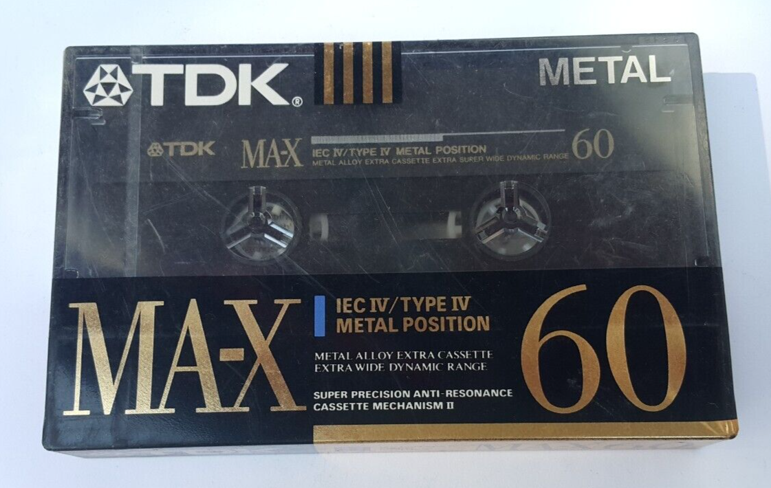 TDK MAEX-110 、maxell M-XS90のテープ2本セット TDK MA 110 メタル