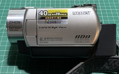 【訳あり ジャンク】SONY ハンディカム DCR-SR300 本体及び 付属品 M1185 SONY ハンディカム DCR SR300 デジタル ビデオ カメラ