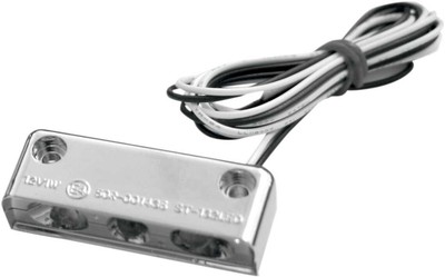 Accutronix LED License Plate Light Strip - Chrome - 20-6812CWH