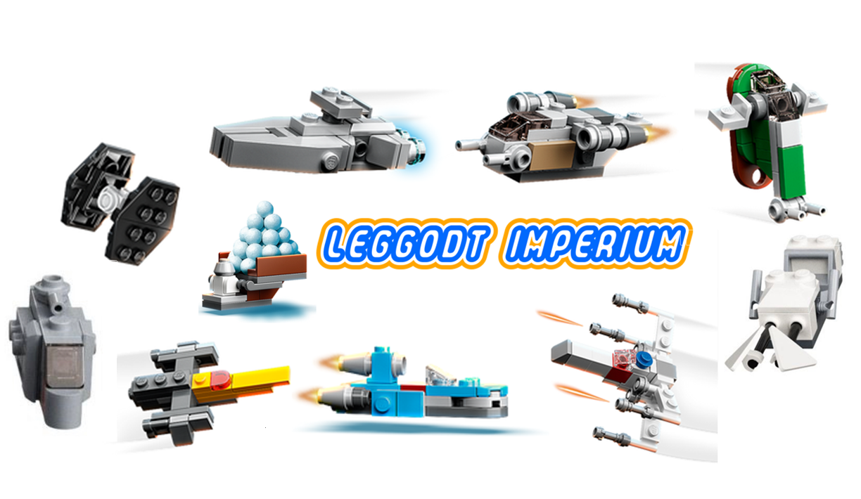 Lego Star Wars mini ships Christmas Advent razorcrest