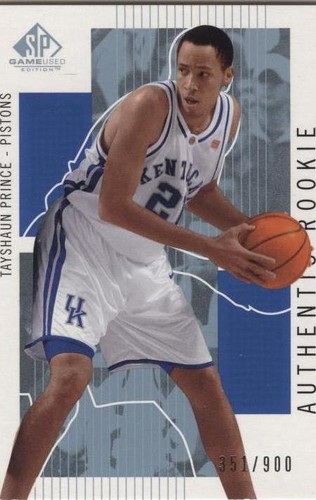2002-03 SP Game Used Edition - Tayshaun Prince #120