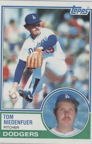 1983 Topps - Tom Niedenfuer #477