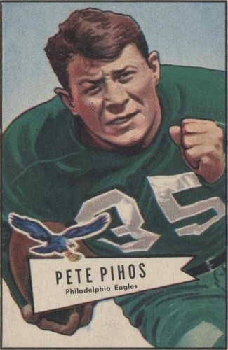 1952 Bowman Pete Pihos #92