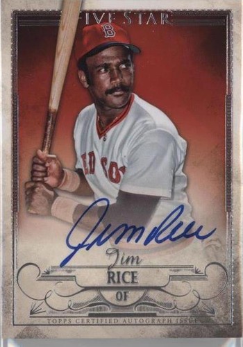2016 Topps Five Star - Jim Rice #FSA-JR