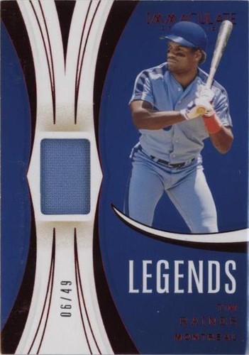 2020 Panini Immaculate Collection - Tim Raines #LM-TR
