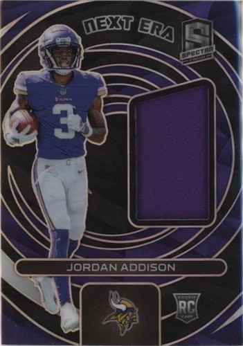 2023 Panini Spectra Jordan Addison #NE-JAD