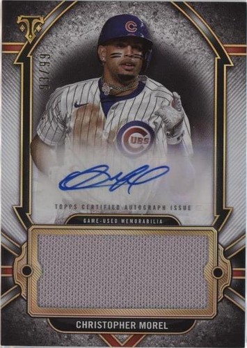 2024 Topps Triple Threads - Christopher Morel #AJR-MOR