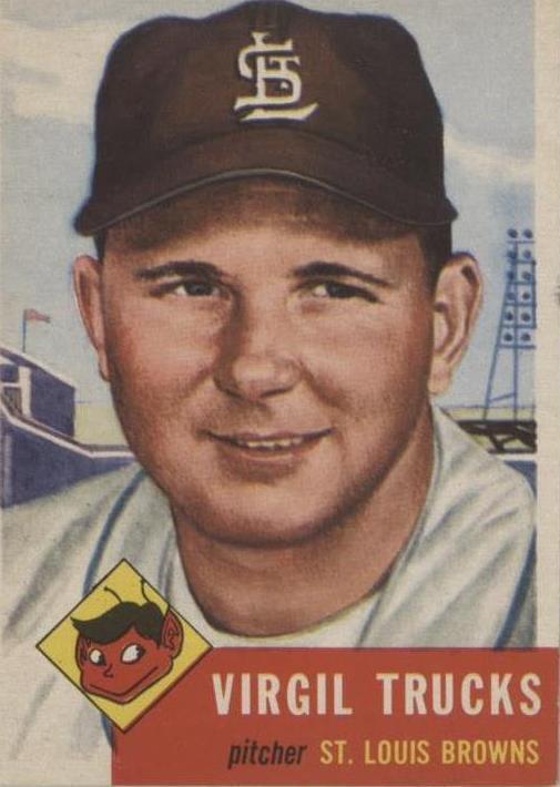 1953 Topps - Virgil Trucks #96