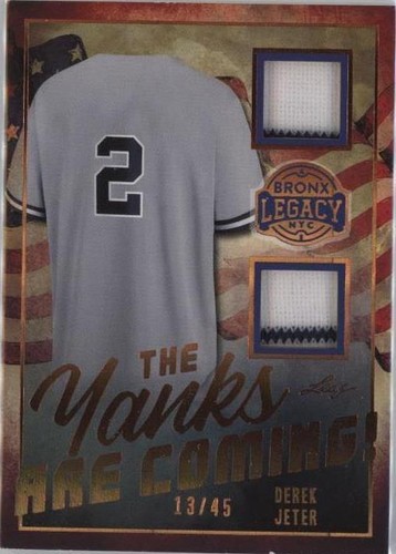 2024 Leaf a Bronx Legacy - Derek Jeter #TYC-4