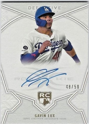 2020 Topps Definitive Collection - Gavin Lux #DRA-GLU