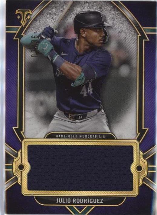 2024 Topps Triple Threads - Julio Rodriguez #SJR-JROD