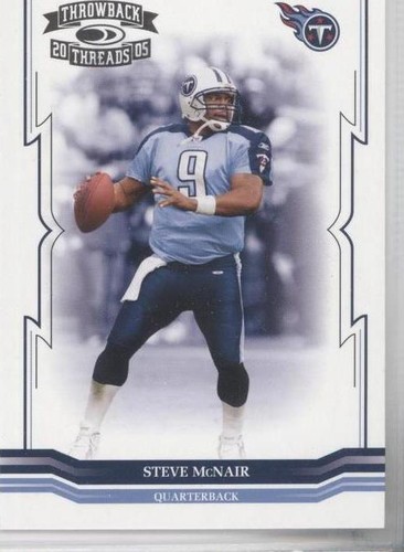 2005 Donruss Throwback Threads Steve McNair #142