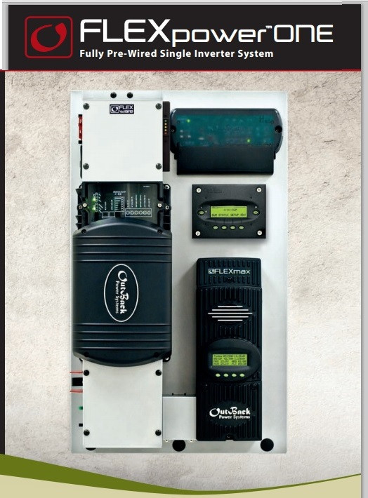 3.6KW SOLAR KIT Outback Inverter FlexPower 9 X Solar ... iron edison offgrid system design wiring diagram 