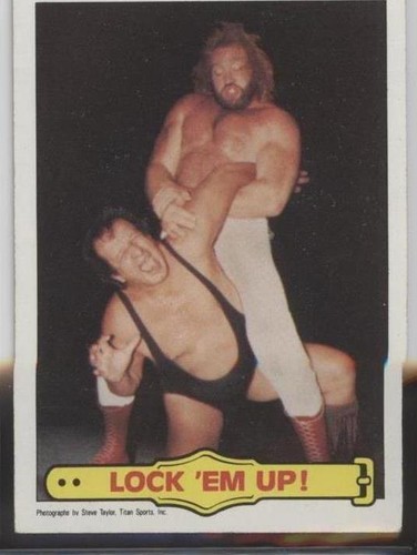 1985 Topps WWF - Big John Studd Chief Jay Strongbow #23