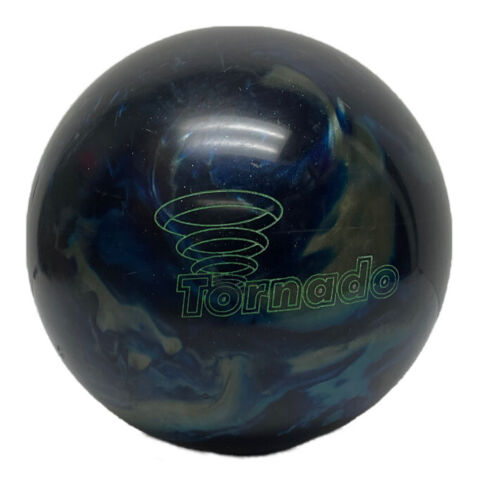 Ebonite Tornado Bowling Ball Pearly Navy Blue Green Silver 11 ...