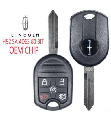 New Lincoln 5 Button Remote Key CWTWB1U793 (80 Bit) OEM Chip 2007-2017 A+++ USA