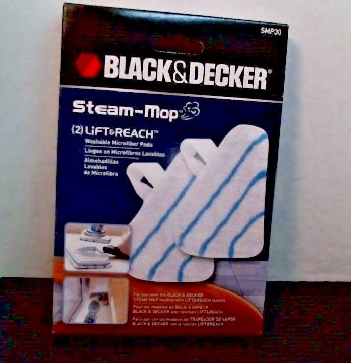 Black & Decker SMP30 Steam-Mop Microfiber Pads, FREE SHIPPIN