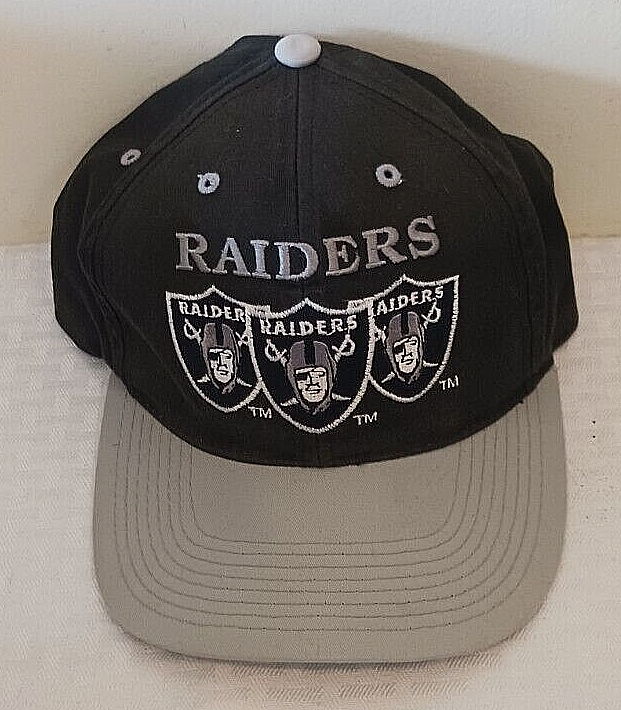 Vintage 1990s Snapback Hat Cap NFL Football Tri Logo OAKLAND